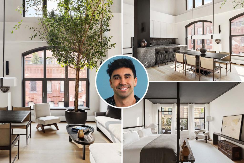 Tech entrepreneur lists his sleek Arch Digest-ready loft in NYC for $6.99 million